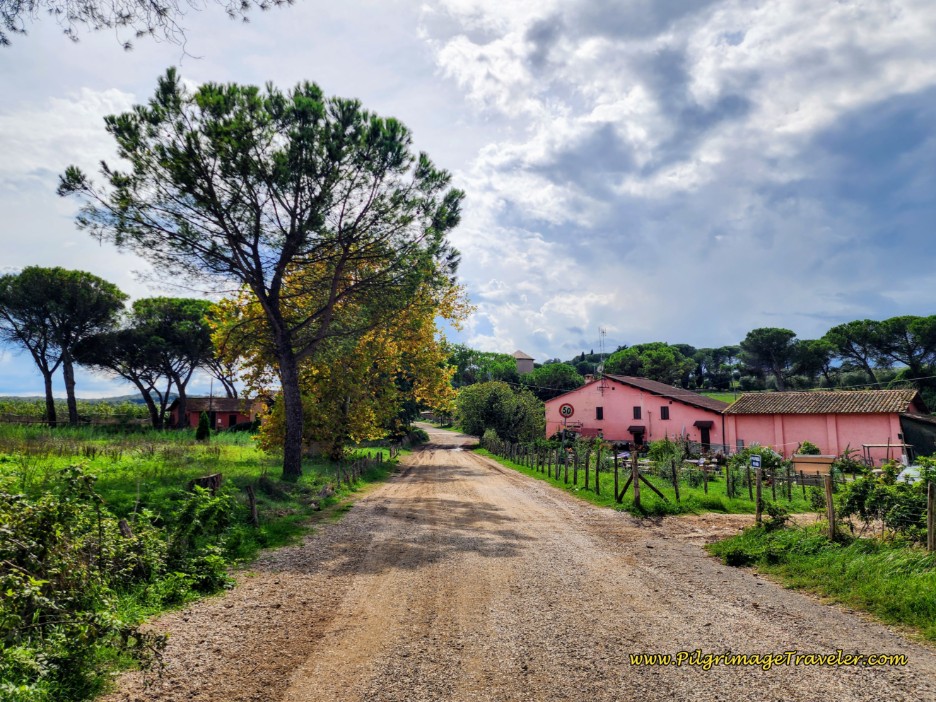 Way of St. Francis: Day Twenty-One, Ponticelli to Monterotondo - Join Improved Lane