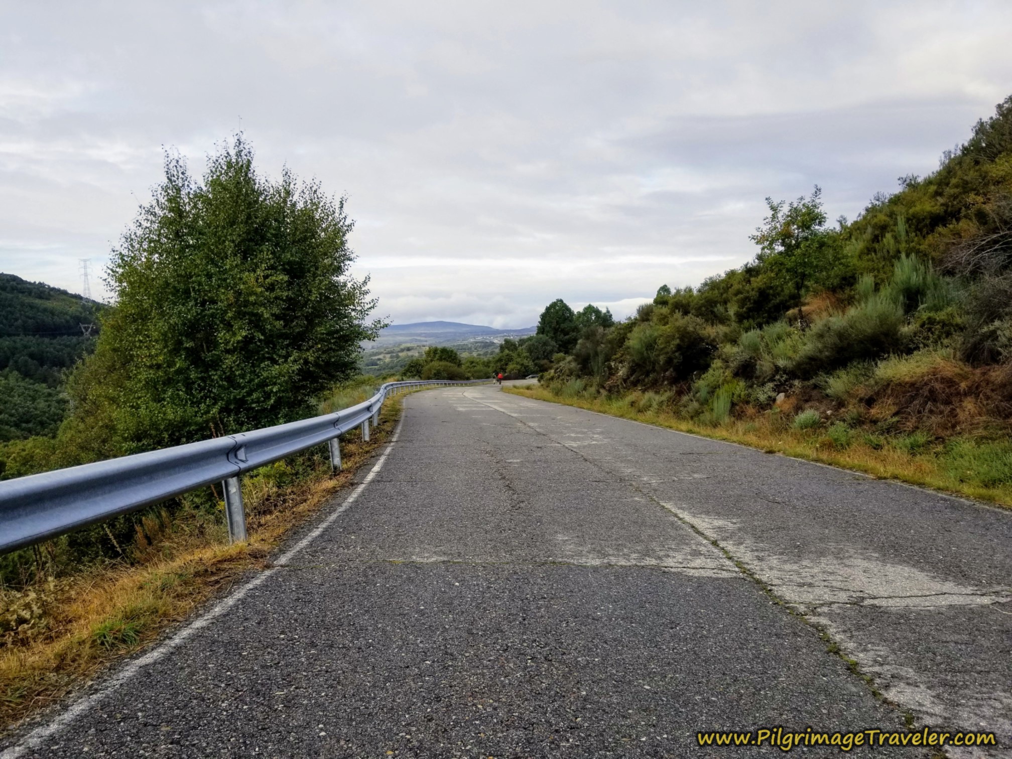 One Kilometer Walk on Pavement