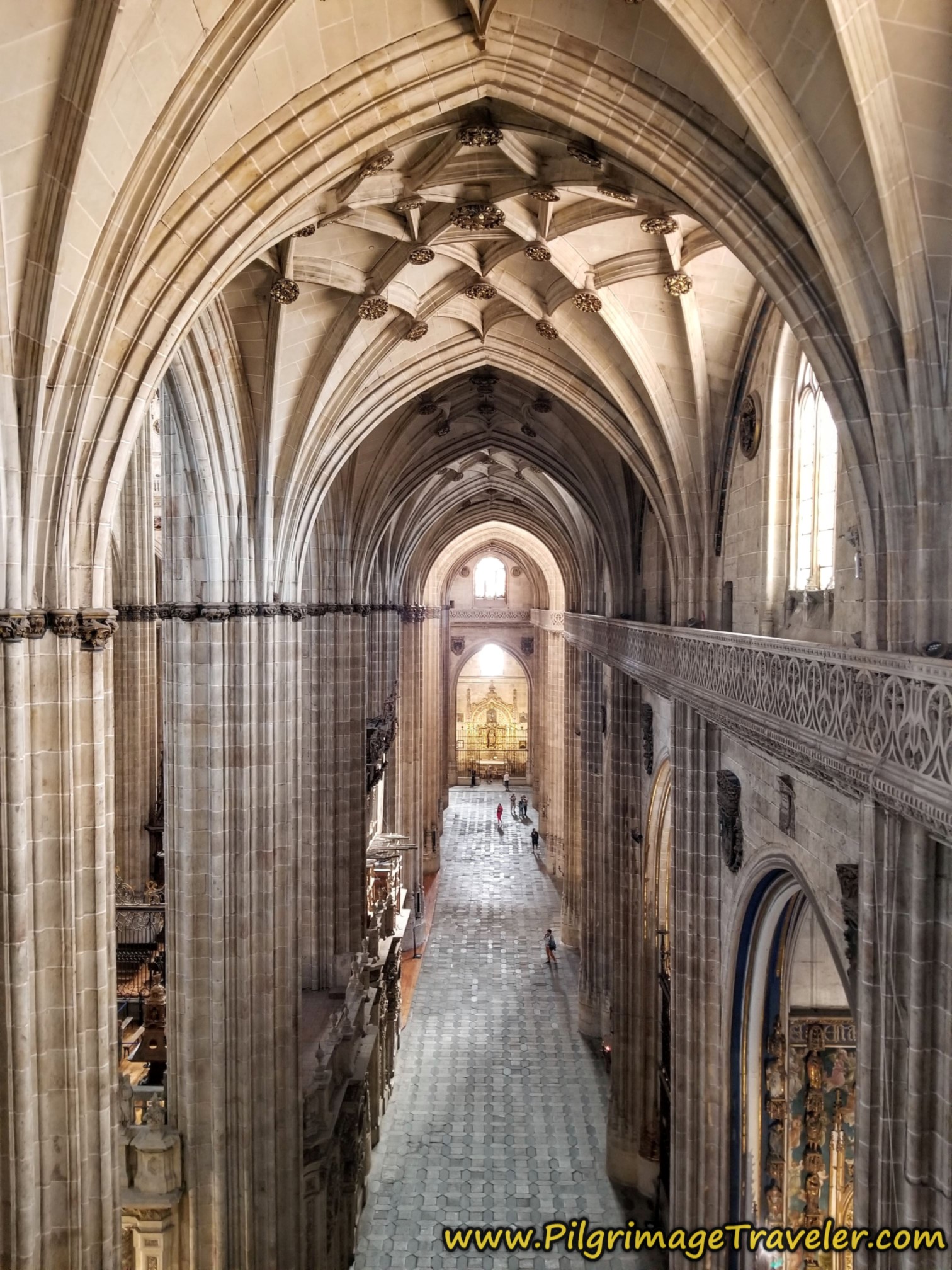Side Aisle from Balcony, New Cathedral Side Aisle from Balcony, New Cathedral