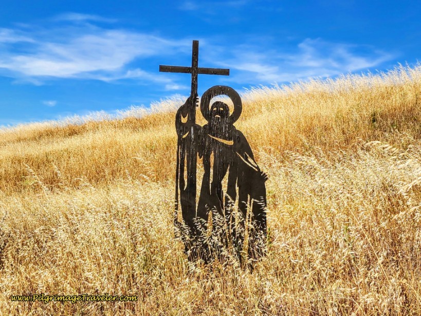 St John of the Cross Sculpture, Entrance to Mancero de Abajo