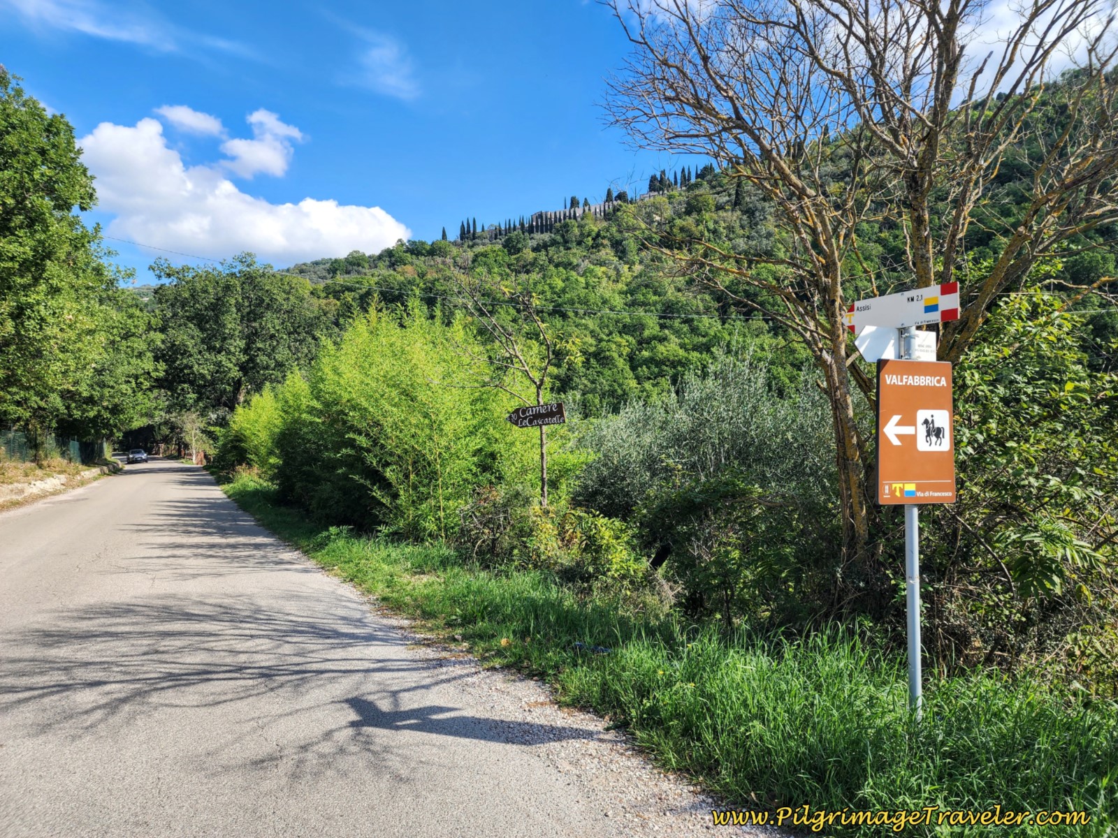 Assisi, 2.1 Kilometers Assisi, 2.1 Kilometers