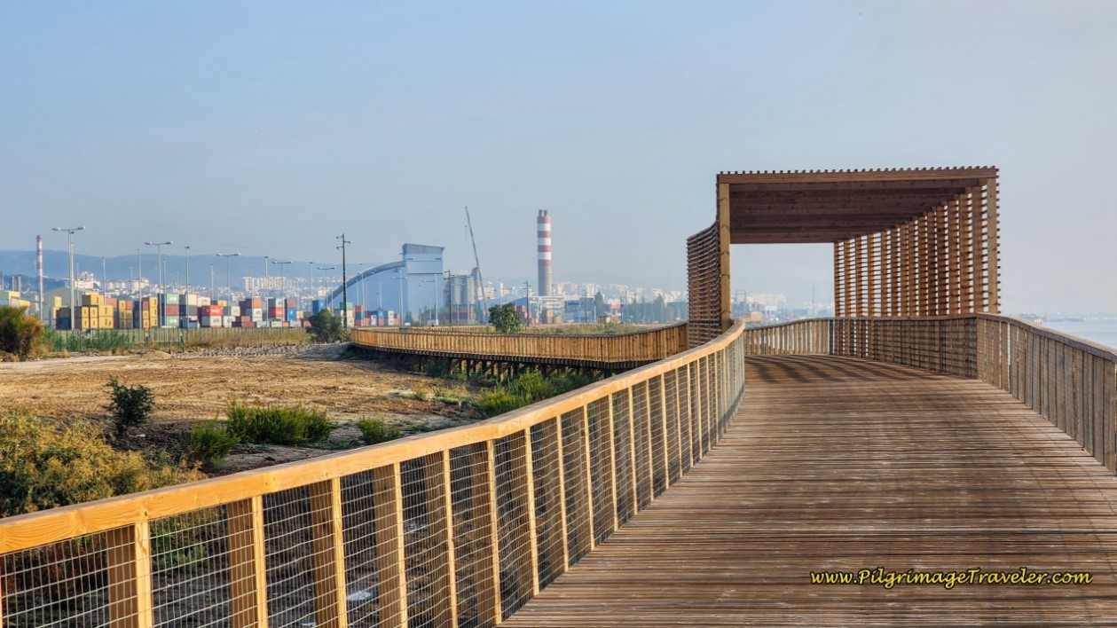 Loures Riverside Boardwalk Through Industry