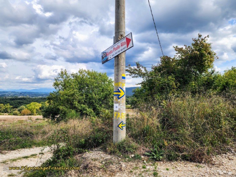 Way of St. Francis: Day Twenty, Poggio San Lorenzo to Ponticelli - Decision Point, Farfa or Ponticelli?