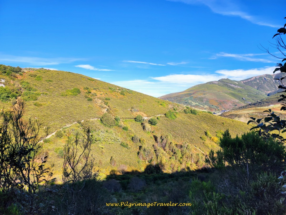The Camino Ahead on the Ridge of El Cuchillo