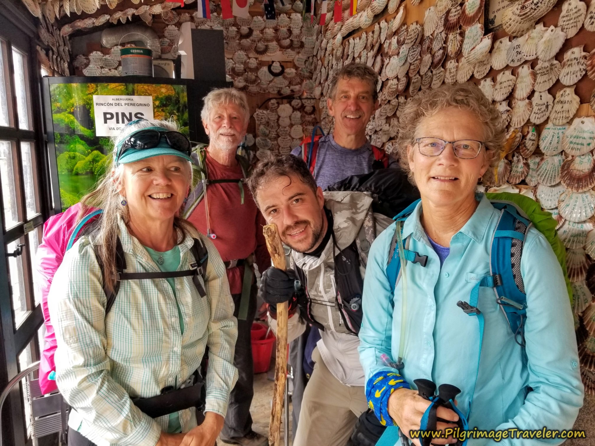 Group Photo at the Rincón del Peregrino