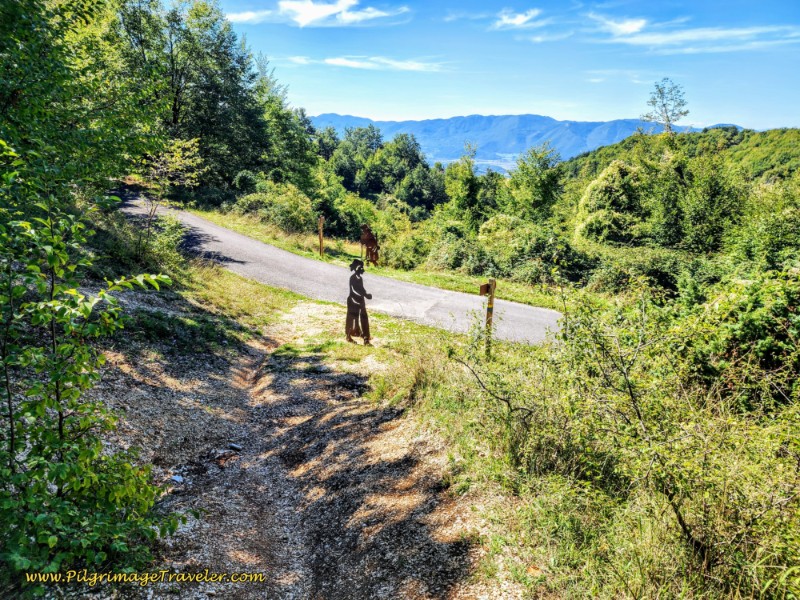 Way of St. Francis: Day Seventeen, Piediluco to Poggio Bustone - Descending Shortcut Trail