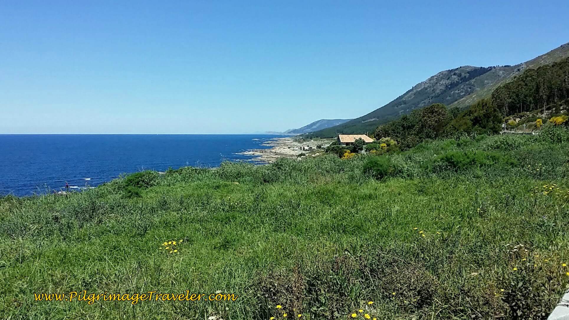 View from the Miradoiro da Punta Bazar on Day Nineteen of the Camino Portugués