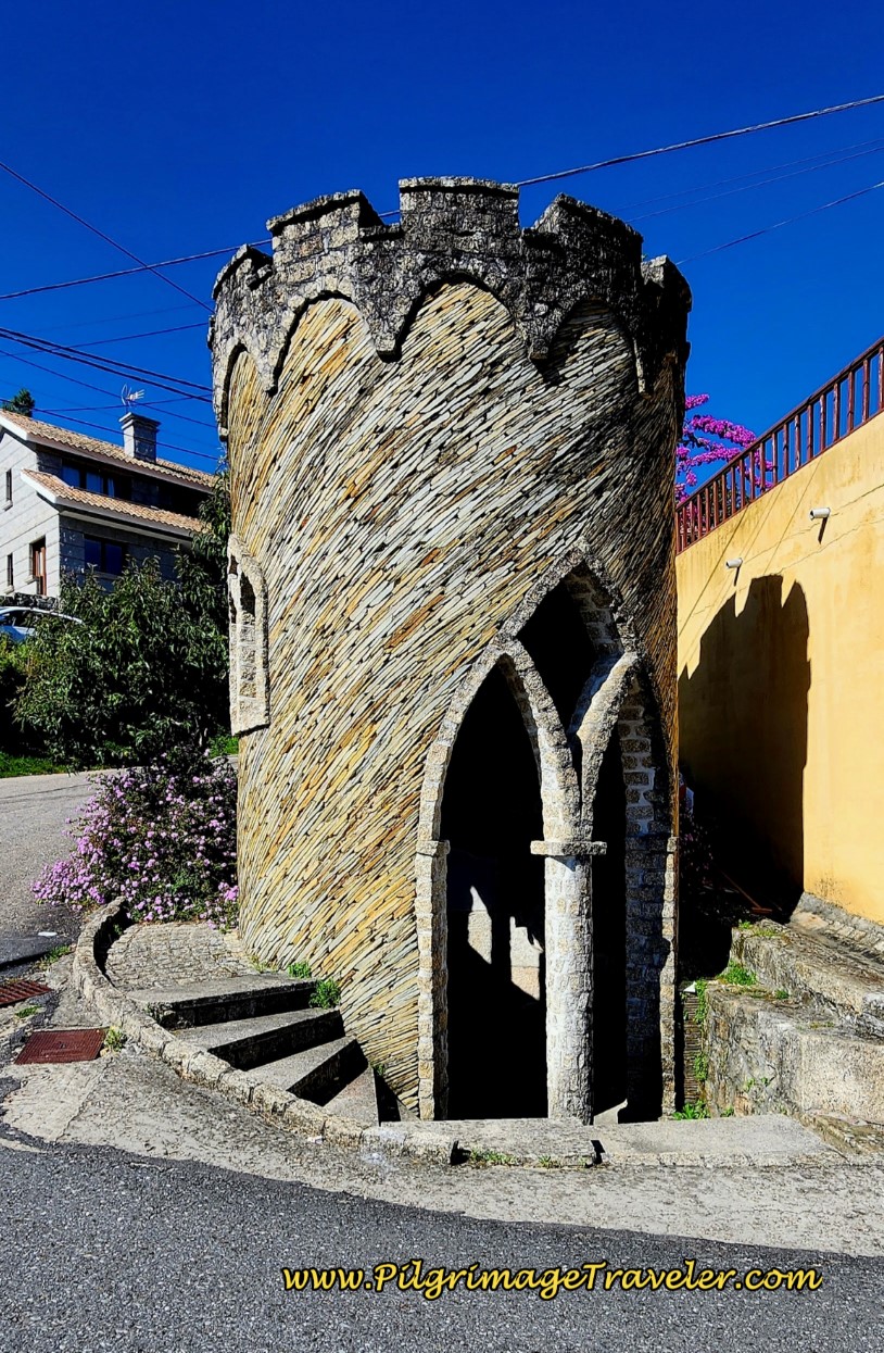 Left Turn at this Funky Well Tower Left Turn at this Funky Well Tower