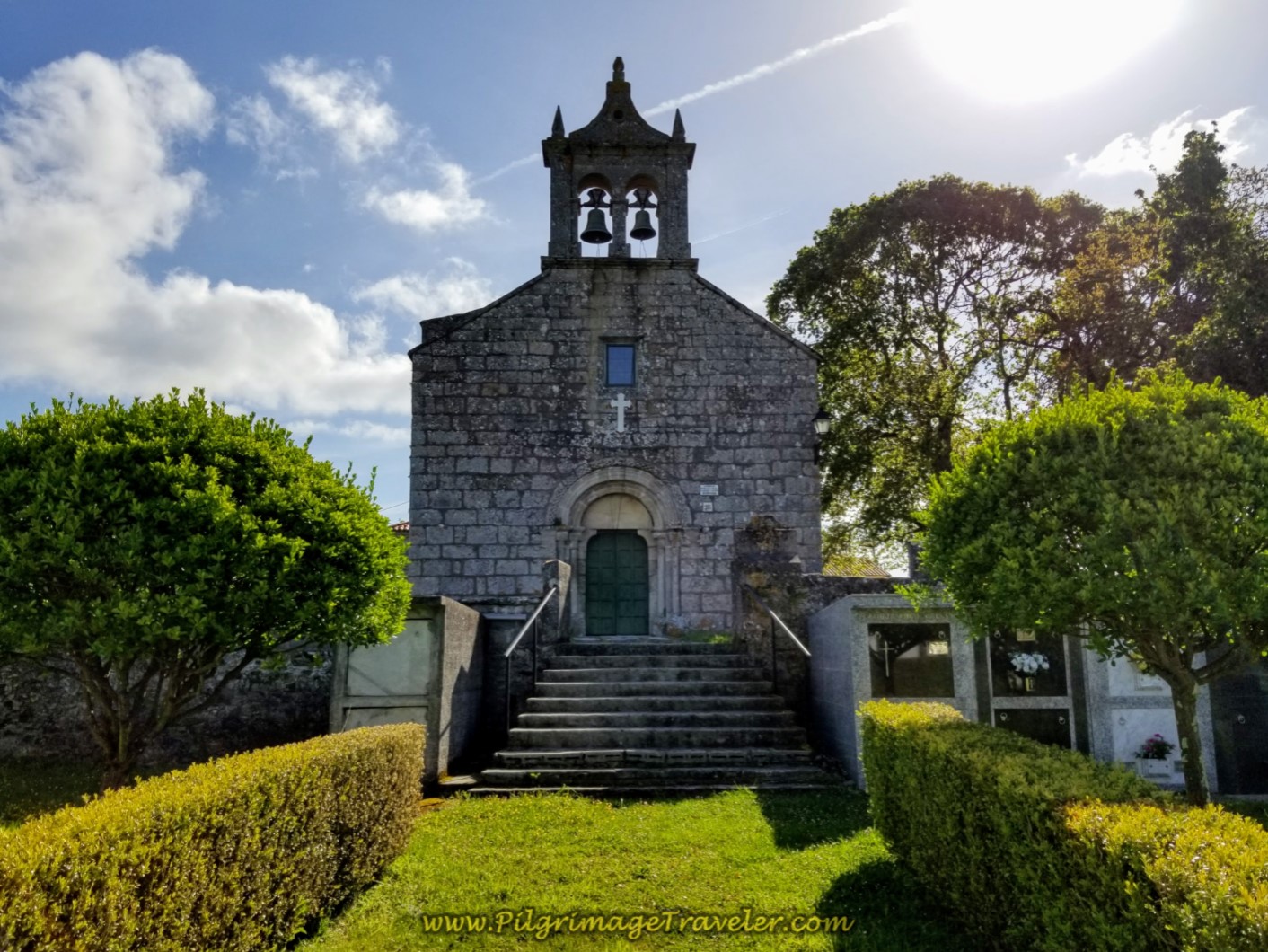 Igrexa de San Martiño de Tiobre on day four of the English Way
