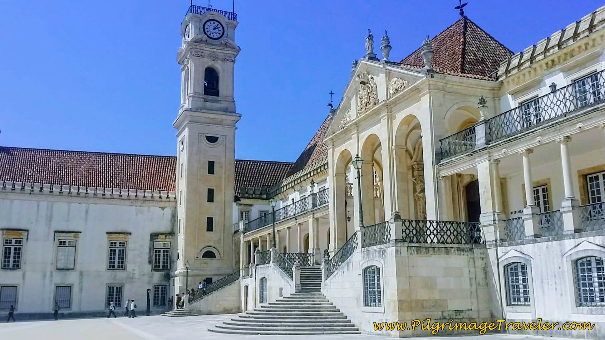The University Clock Tower in the Paço das Escolas, University of Coimbra