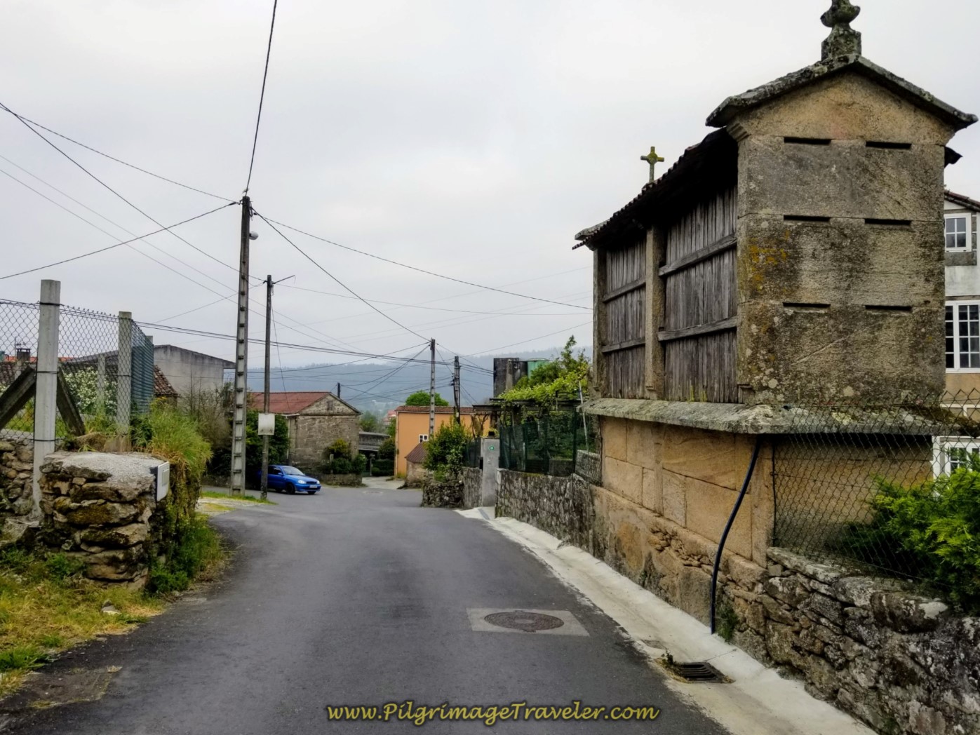 Pass by Horreo in Ventosa on Day One, Camiño Fisterra