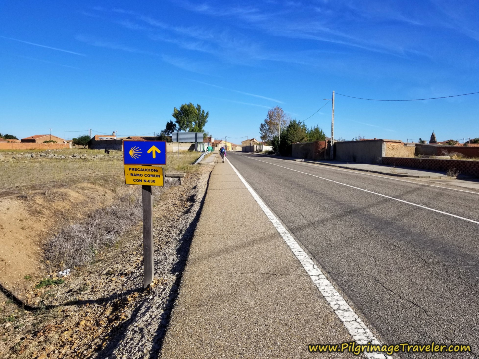 Take the N-630 Into Riego del Camino