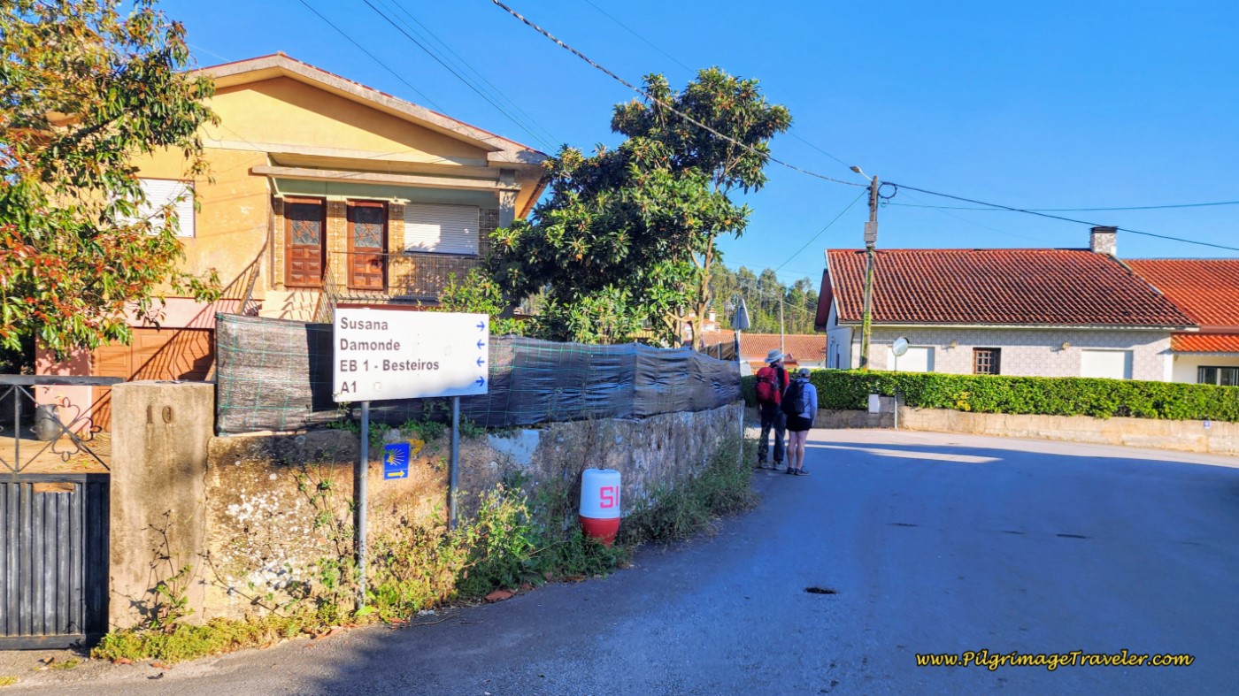 A Right Turn Here off the Rua de Besteiros To Rua de Estrada Real
