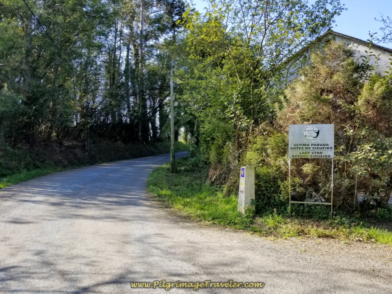 Walking Through Blanca on Day Seven of the Camino Inglés