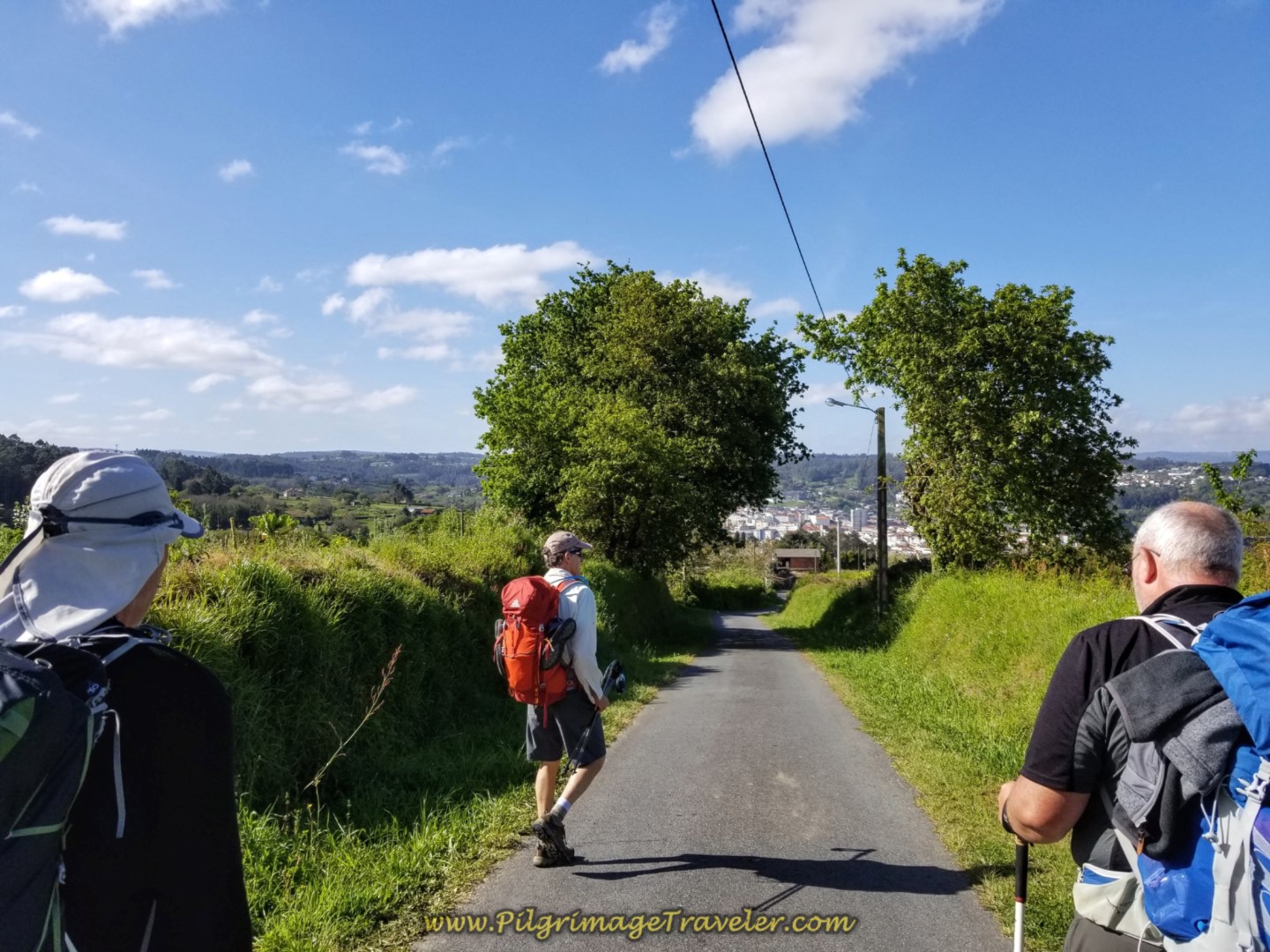 Betanzos is within view on day four of the English Way