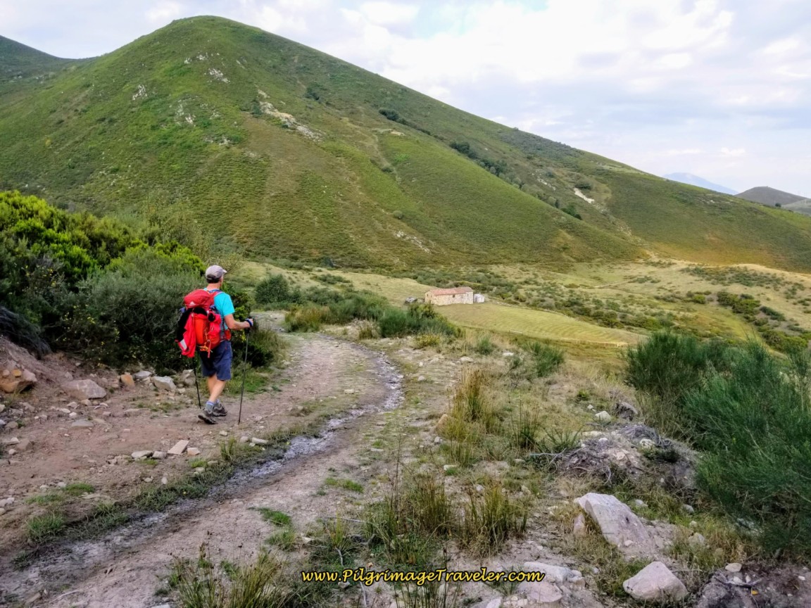 Las Caballetas Mountains on Day Three of the Camino San Salvador