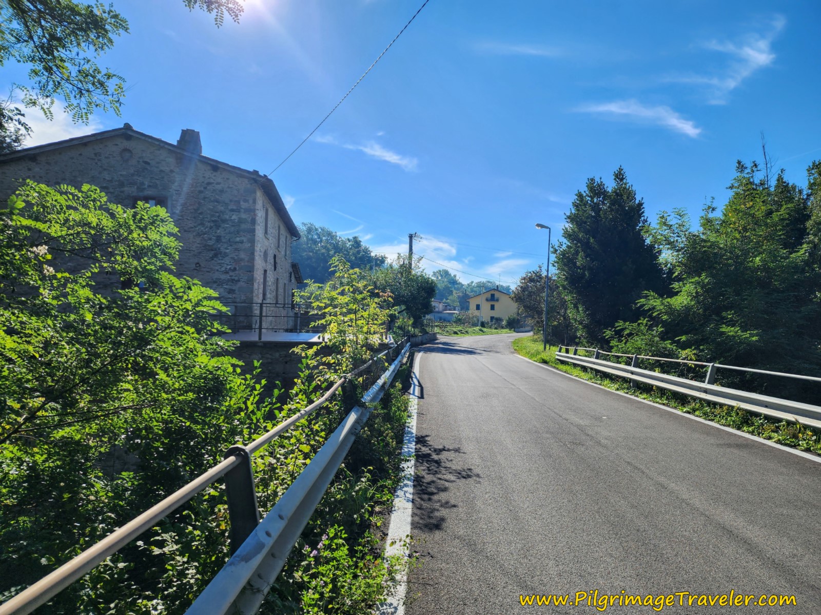 The Paved Road, the Via di Montagna to Sansepolcro
