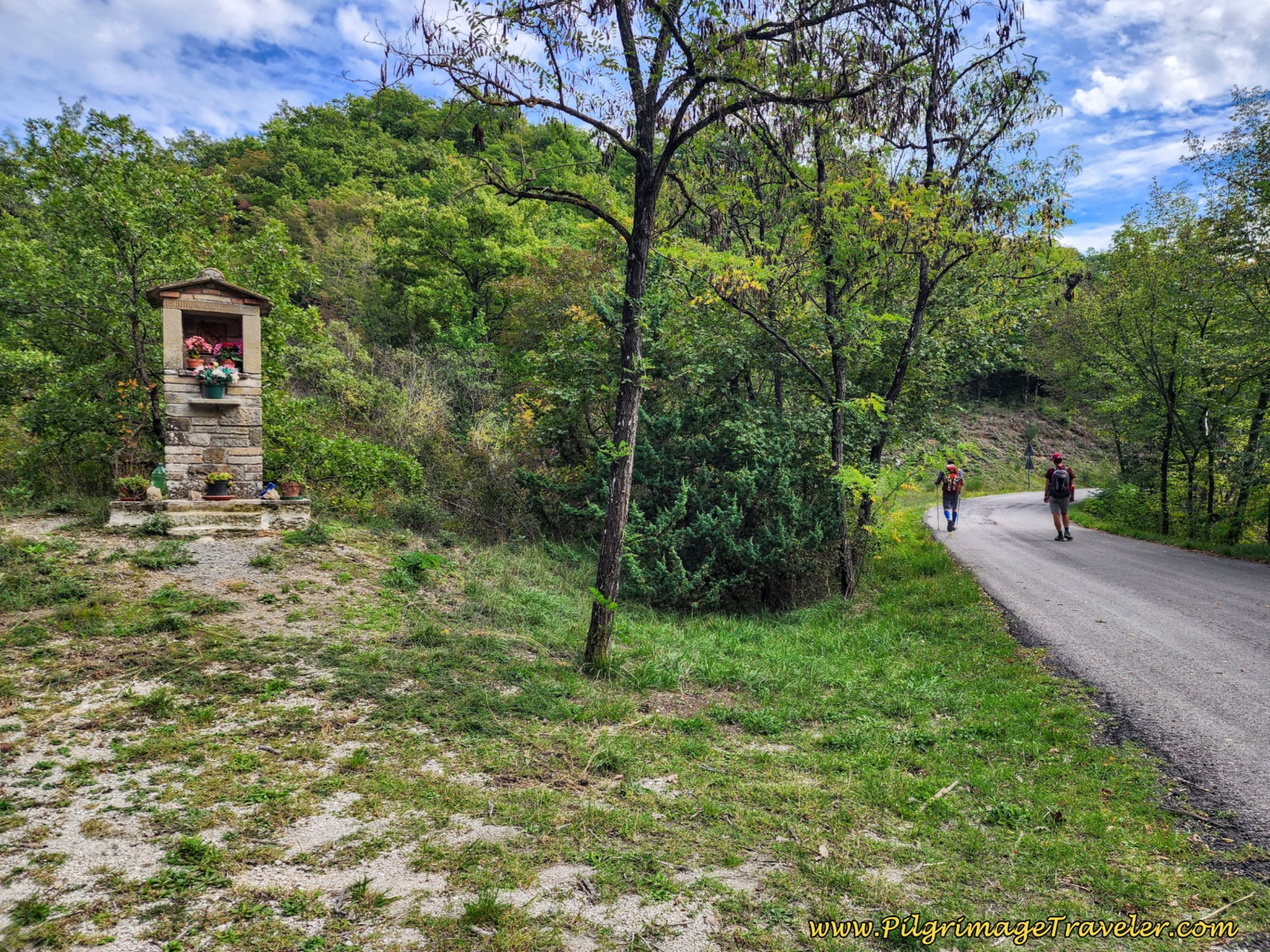 Second Climb Begins at Shrine Second Climb Begins at Shrine