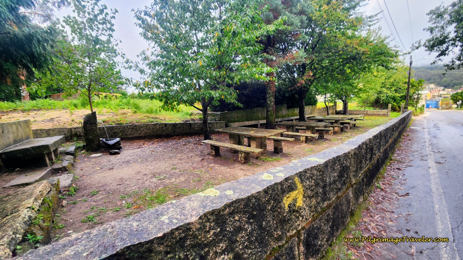 Picnic Area and Fountain at Intersection with the EP-0001