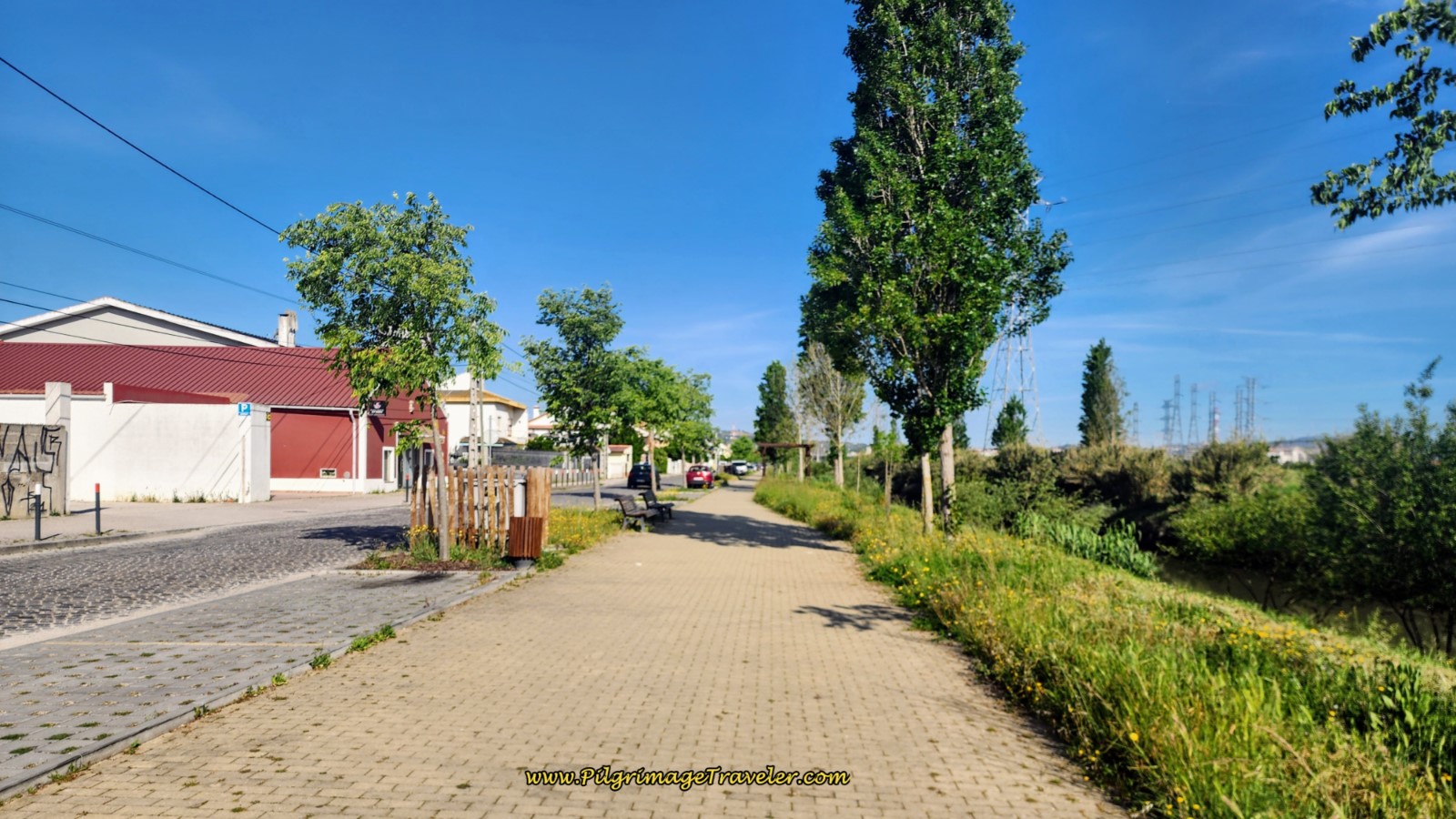 The Way Parallels the Estrada da Vala