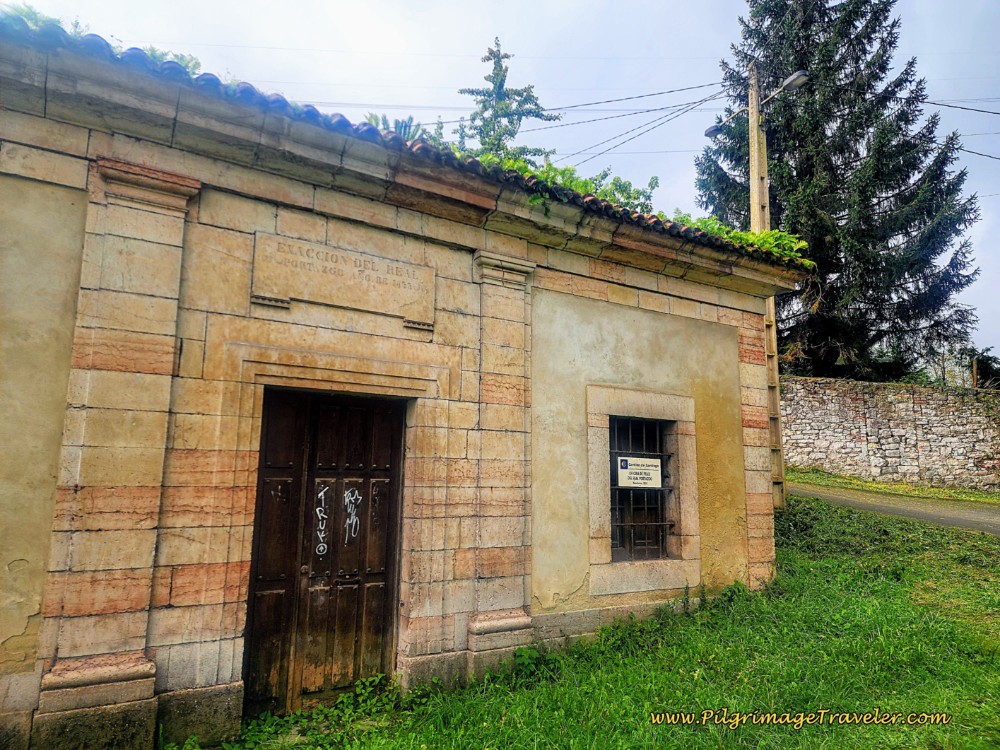 Oficina de Peaje del Real Portazgo on day six of the Camino de San Salvador Oficina de Peaje del Real Portazgo