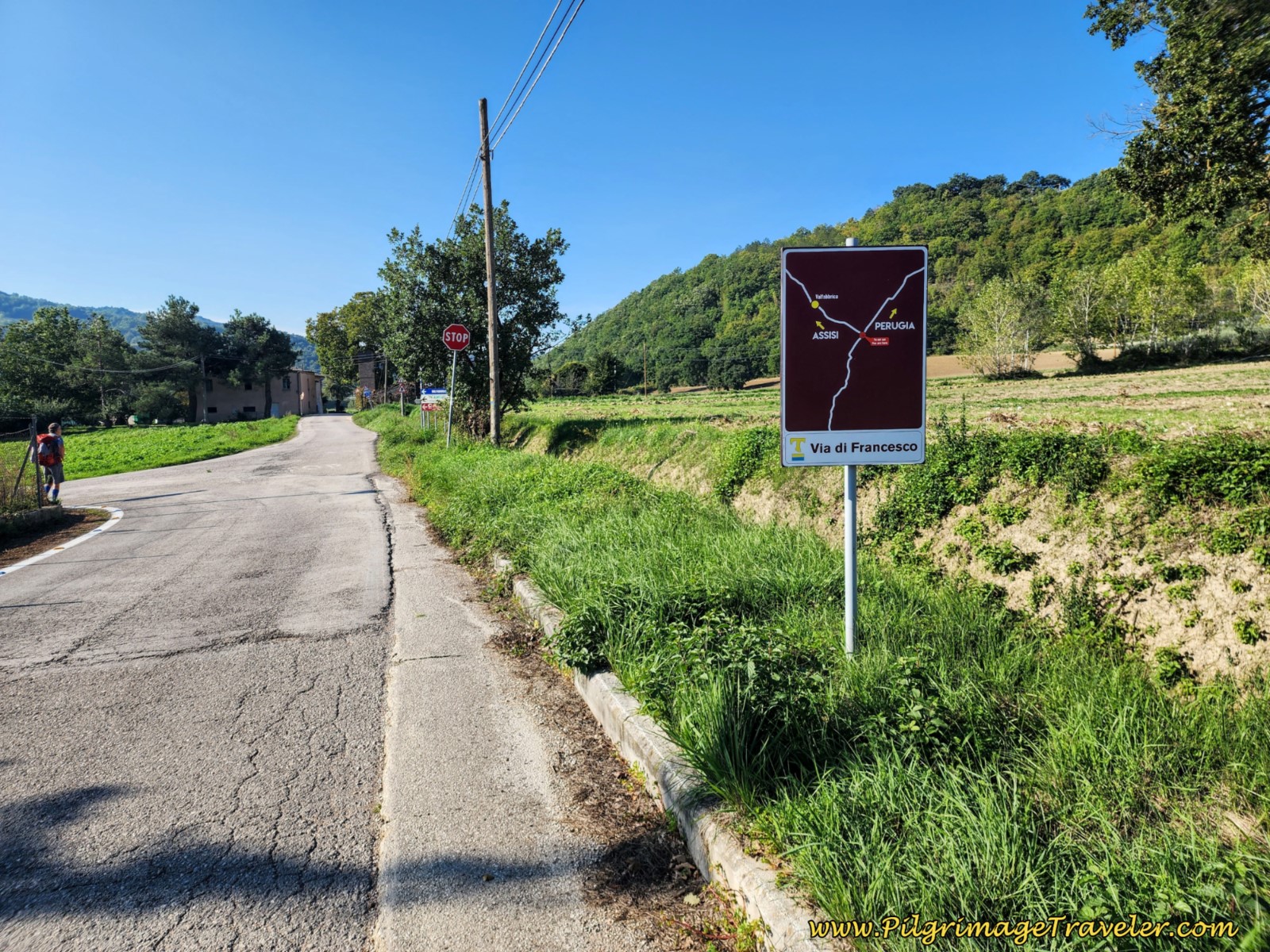 Perugia Variant, Stay Straight at Intersection