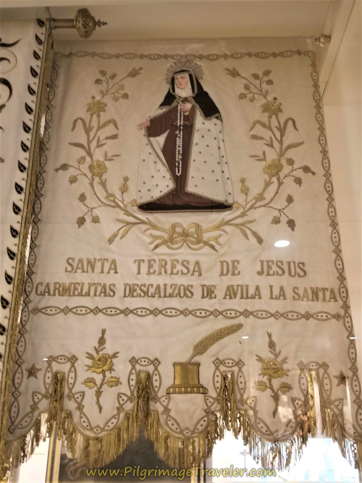 St. Teresa Tapestry, Museo Carmelitano St. Teresa Tapestry, Museo Carmelitano