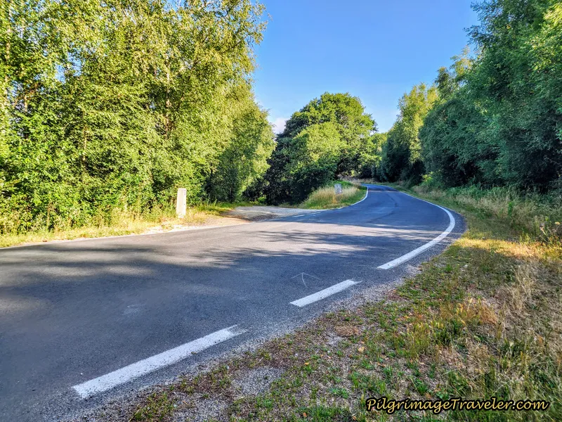 Cross Secondary Paved Road