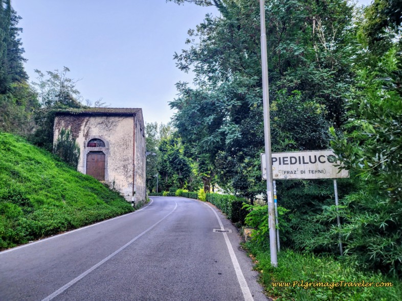 Way of St. Francis: Day Sixteen, Macenano to Piediluco - Entering Piediluco