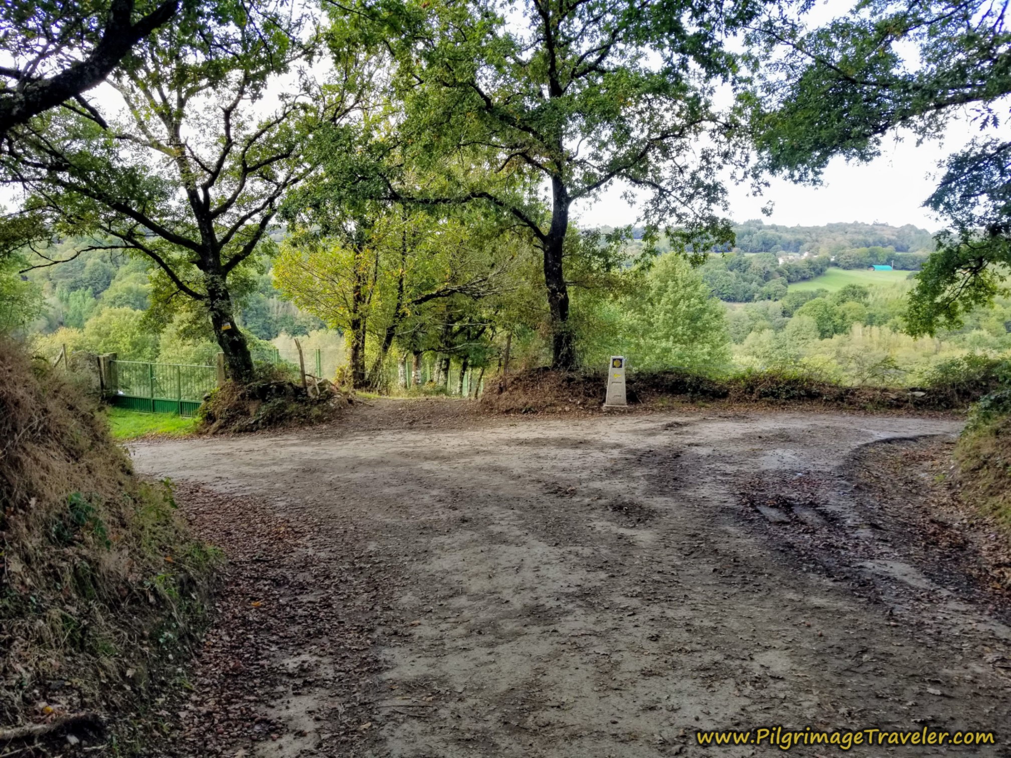 Left Turn Towards Pontenoufe