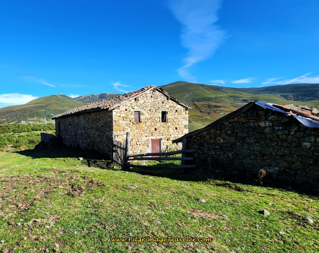 Old Stone Buildings at Arroyo de Las Caballetas