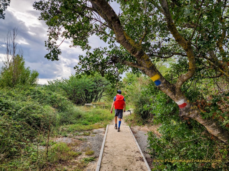 Way of St. Francis: Day Twenty-One, Ponticelli to Monterotondo - Pilgrim's Path Towards Monterotondo