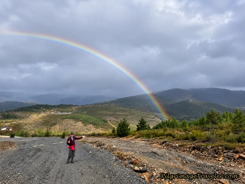 Rainbow Over the Camino