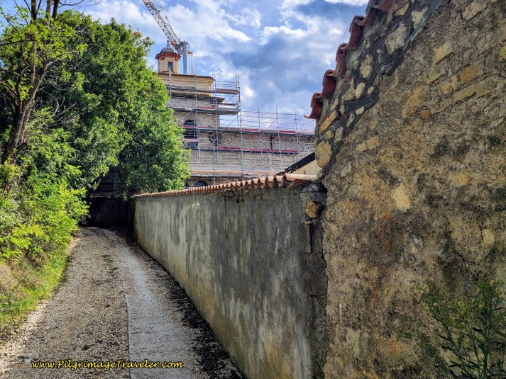 Way of St. Francis: Day Fourteen, Poreta to Spoleto - Path Towards the Basilica di San Salvatore