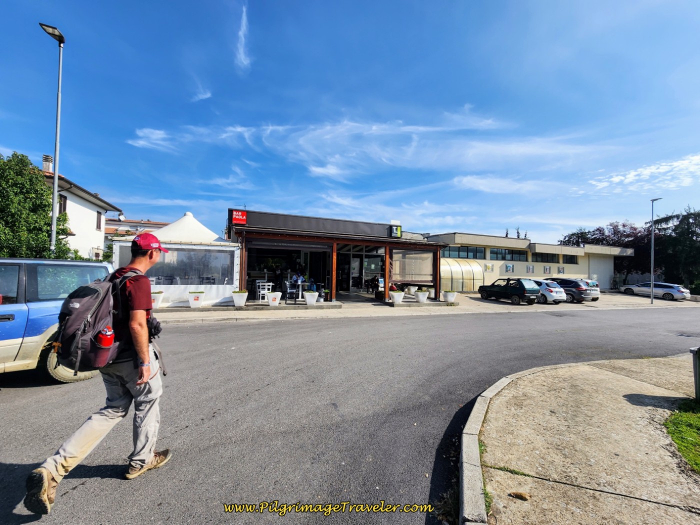 Nick Heads to the Bar Paola!