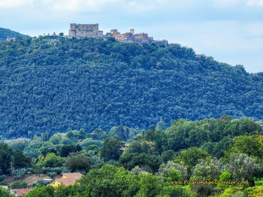 Way of St. Francis: Day Twenty, Poggio San Lorenzo to Ponticelli - Castello Orsini