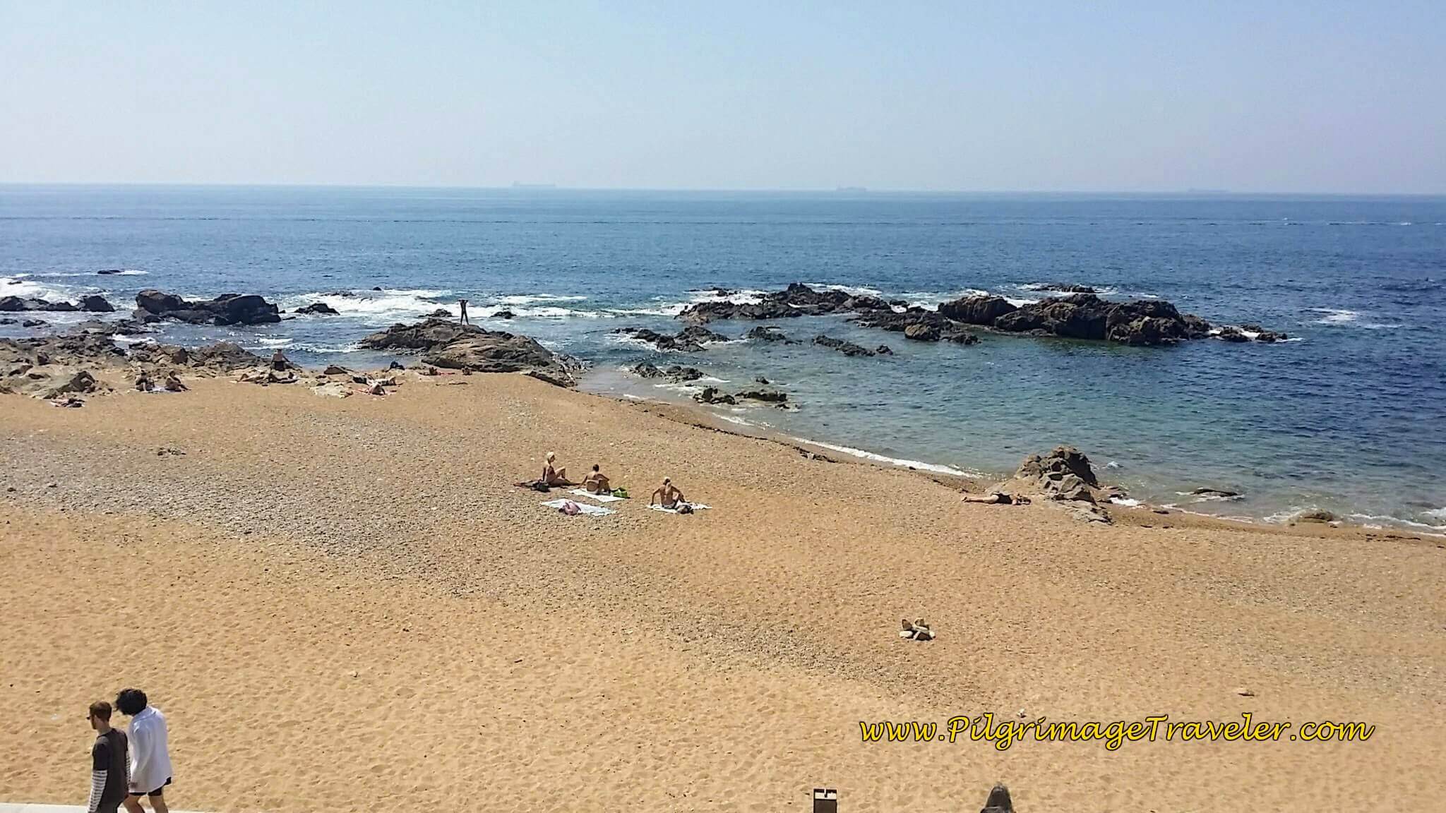 Praia do Castelo do Queijo in Porto, Portugal