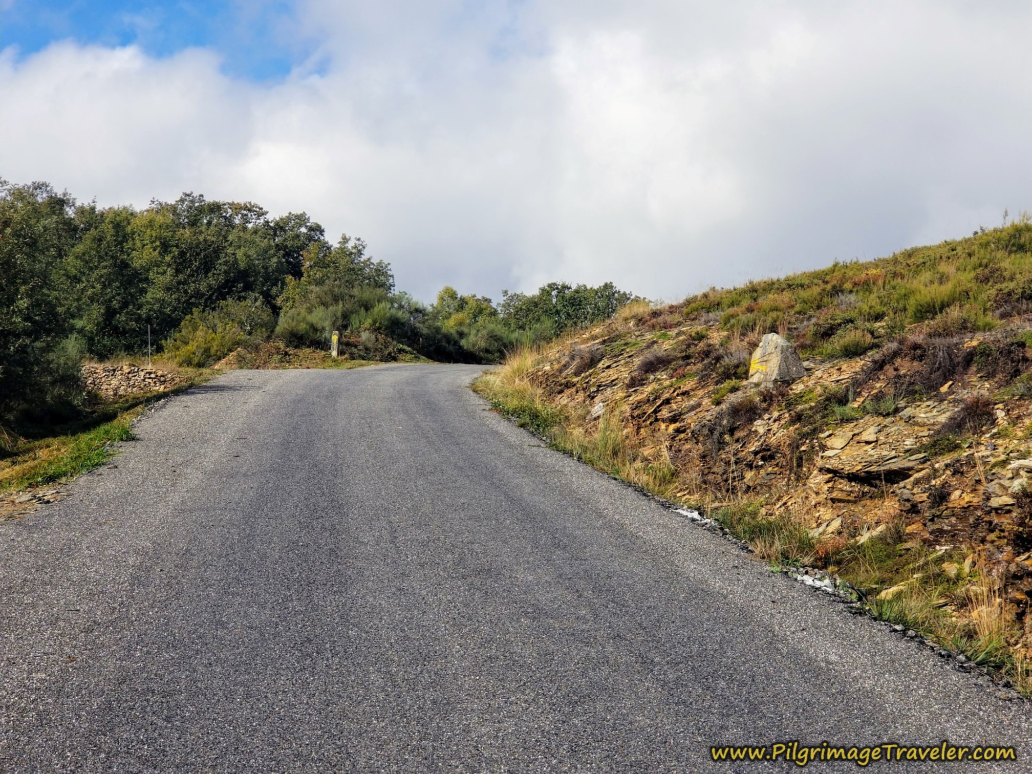 Road Climb Out of Portocamba