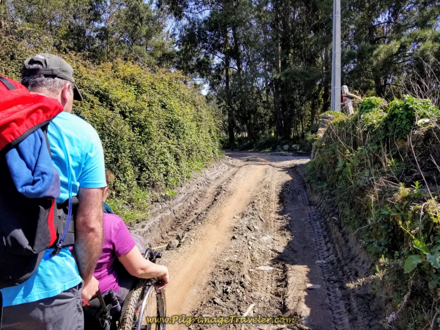Pedro Pushes Magdalena Through More Ruts