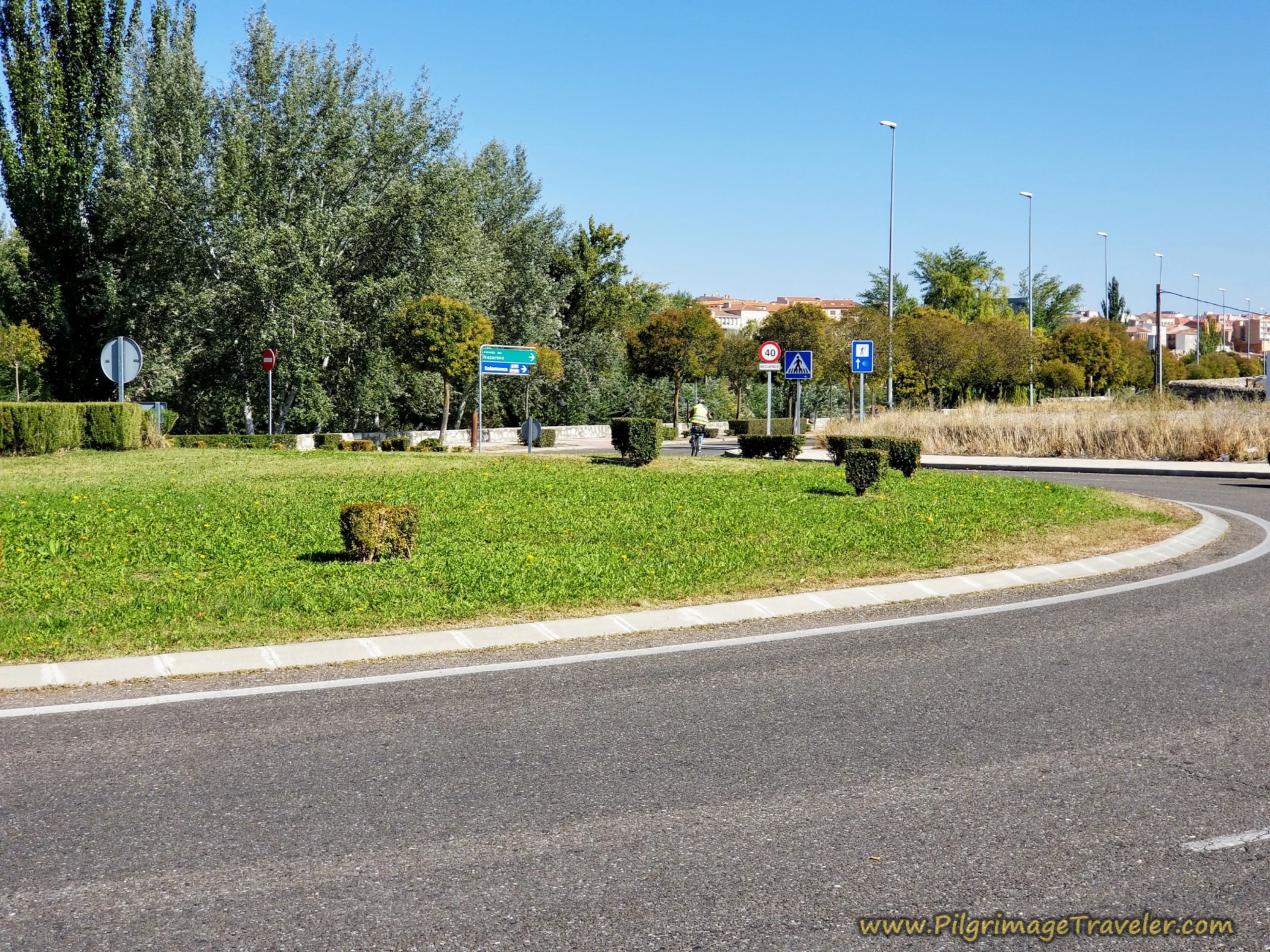 Turn to the Right Around the Large Traffic Circle Turn to the Right Around the Large Traffic Circle