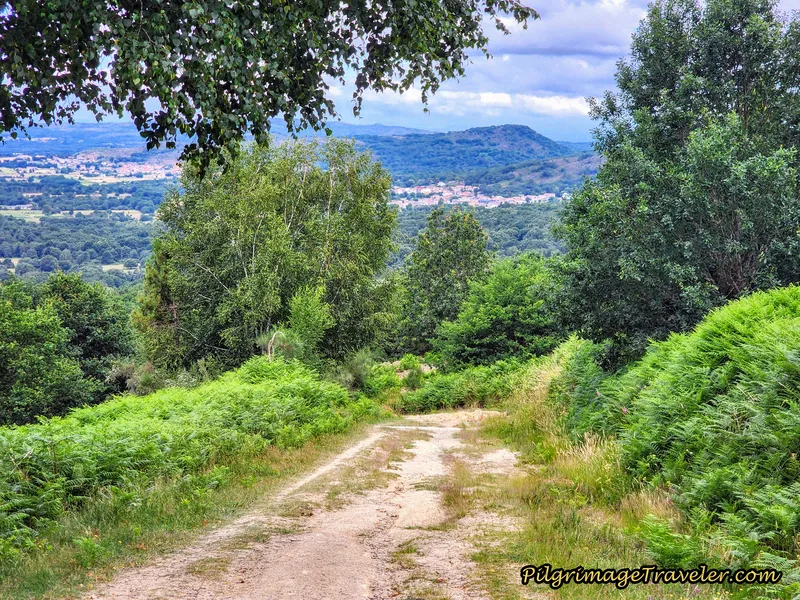 Vilar de Barrio Visible in Distance