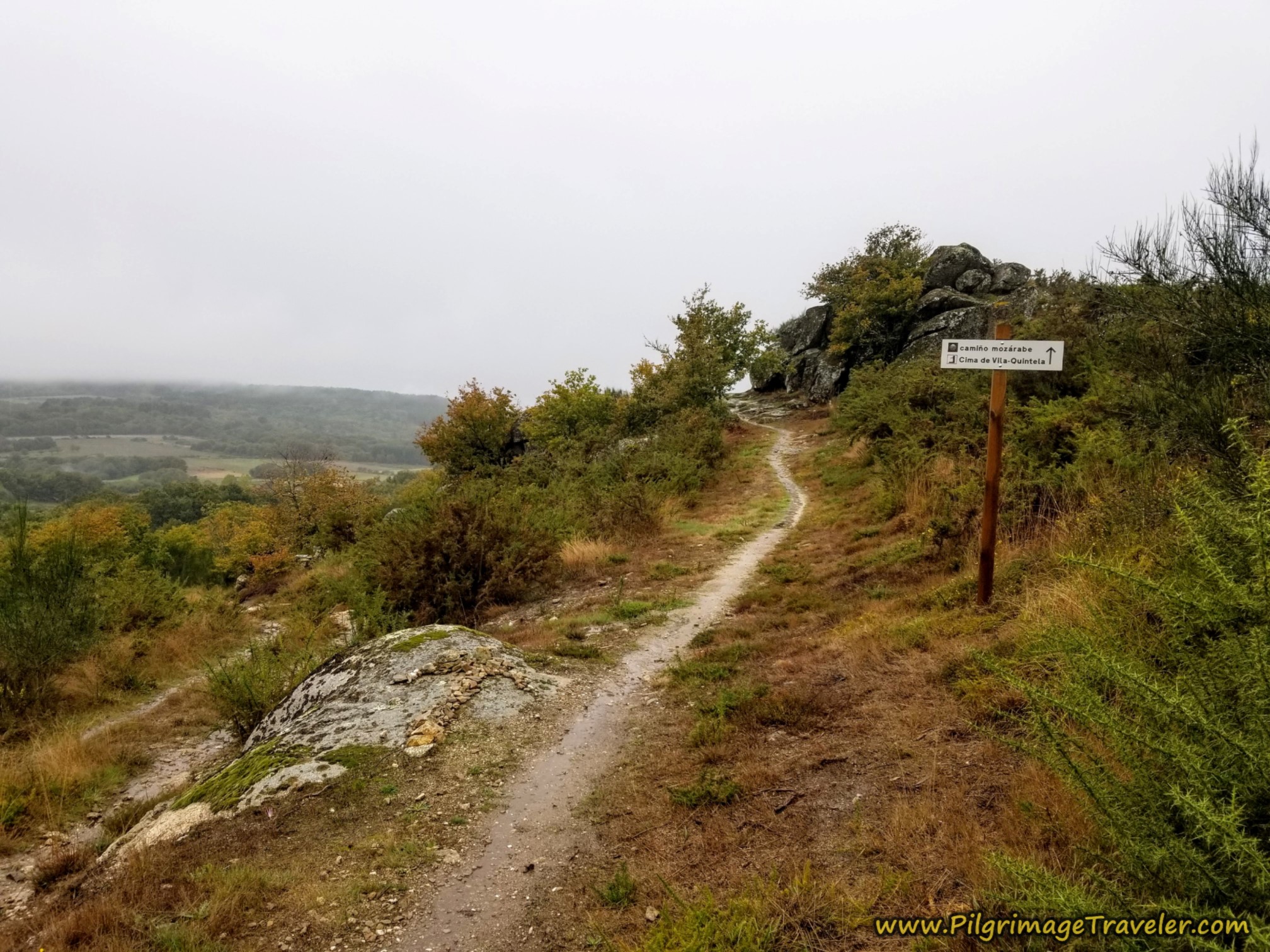 The High Point of the Day, Camino Sanabrés, Vilar de Barrio to Xunqueira de Ambía