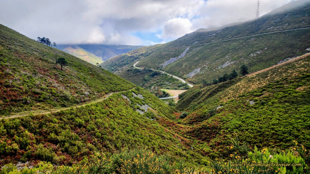 Look Back Down the Camino Trail