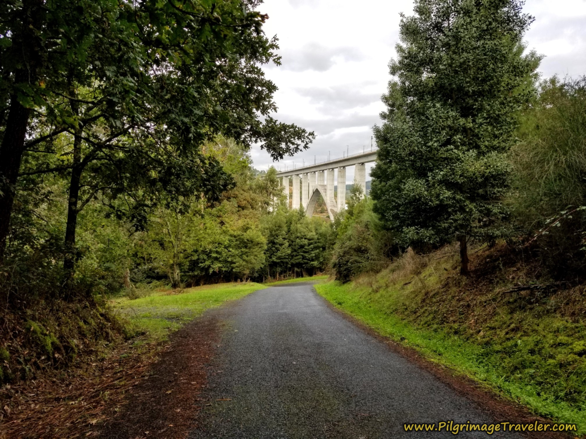 Río Ulla Viaduct, Camino Sanabrés, A Bandeira to A Susana