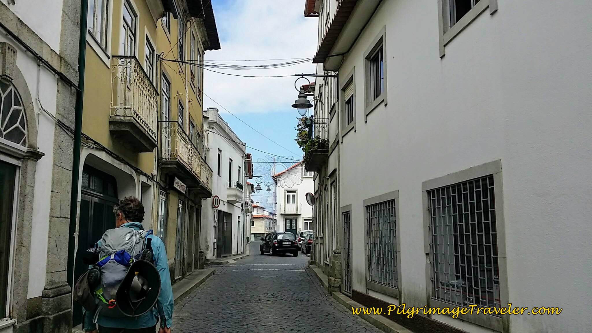 Rua Azevedo Coutinho Onward Through Fão on day sixteen of the Portuguese Way on the Coastal Route