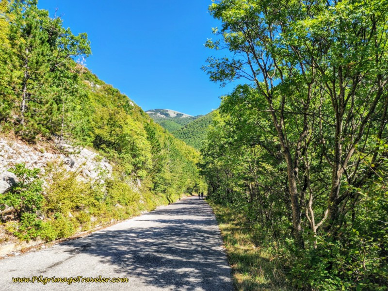 Way of St. Francis: Day Seventeen, Piediluco to Poggio Bustone - Descend on the Pavement