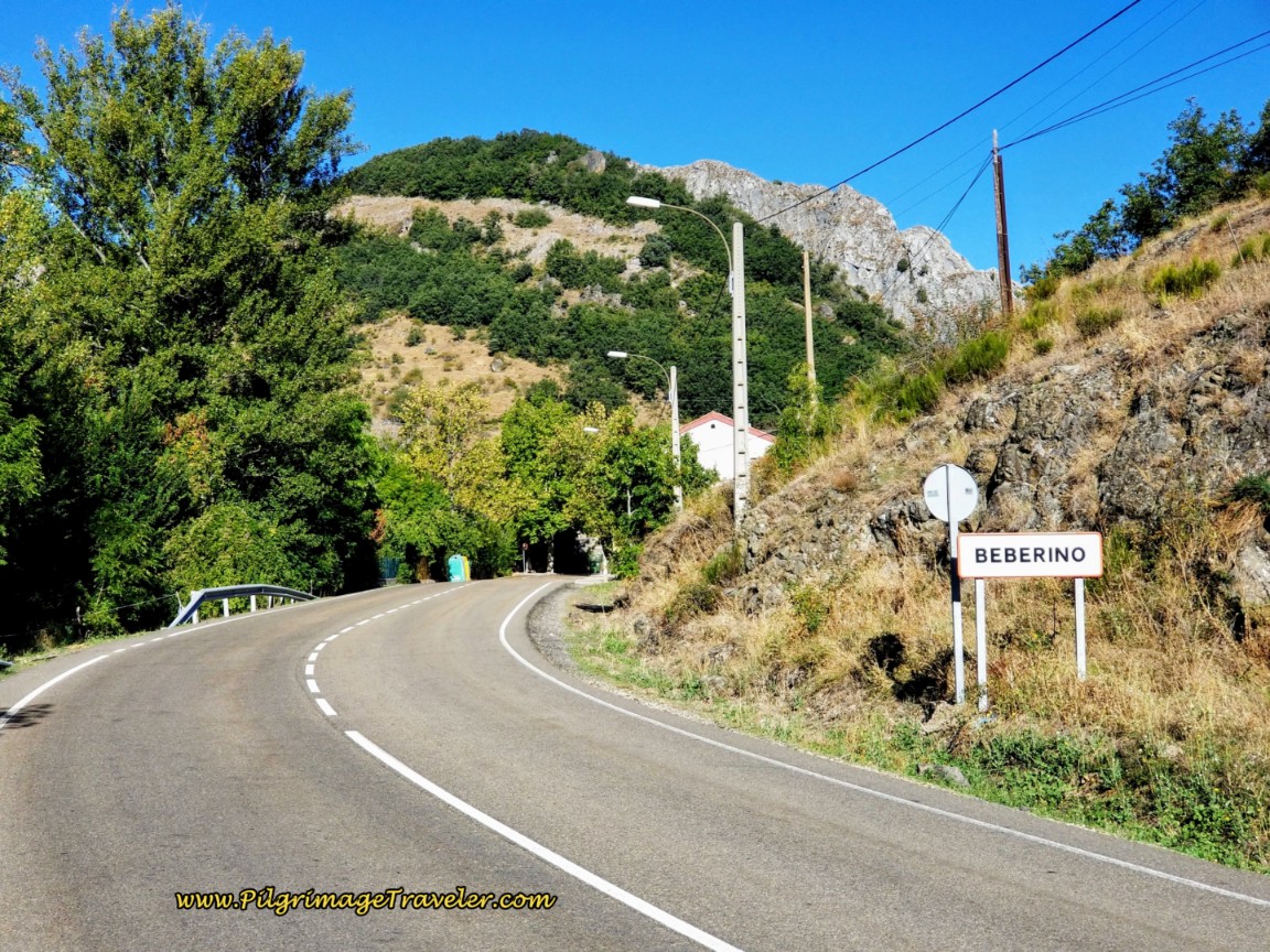 Entering the Next Town of Beberino
