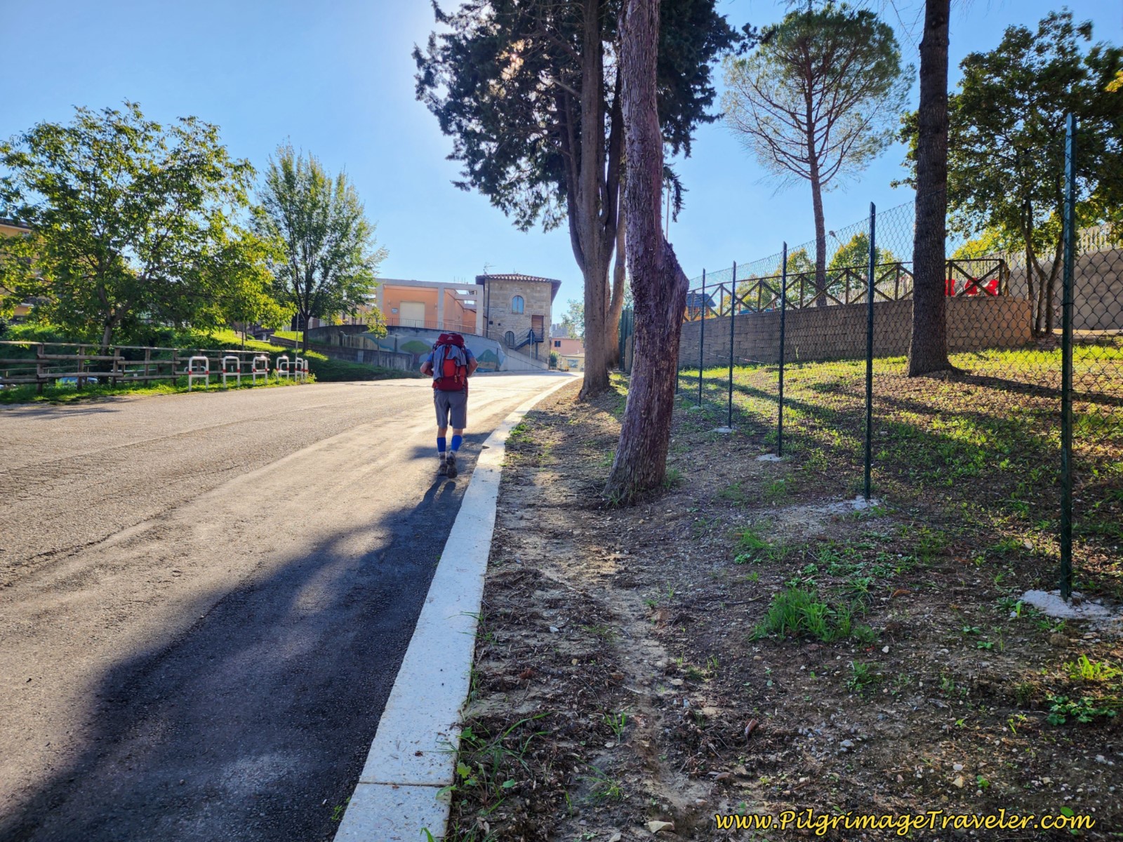 Final Slog Uphill into Valfabbrica