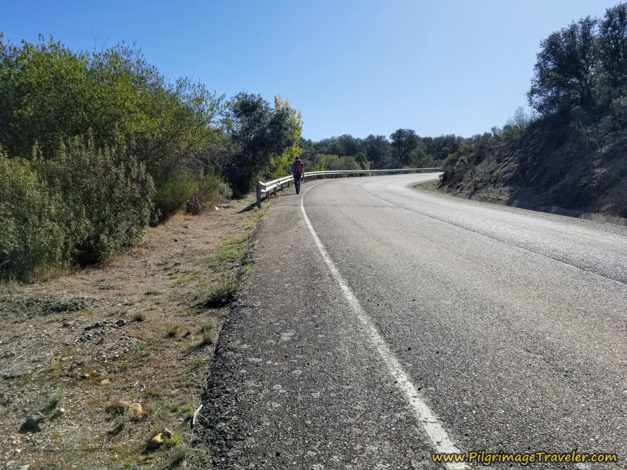 Join Roadway at Top of Climb