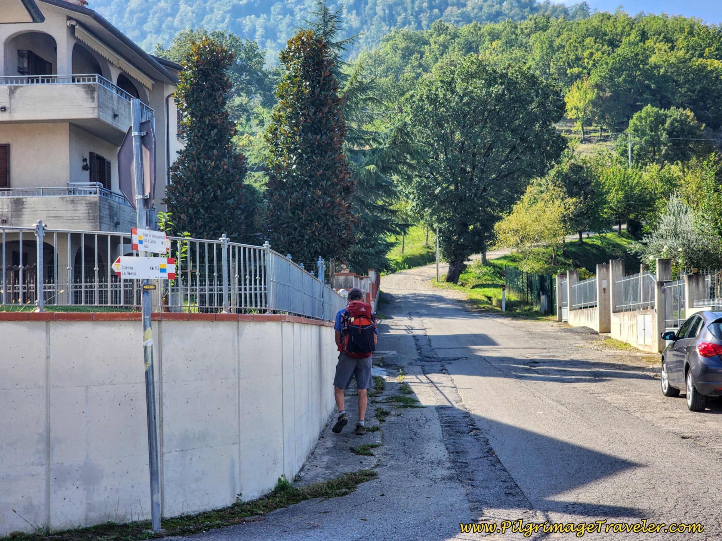 Leaving Lerchi - Third Climb Begins